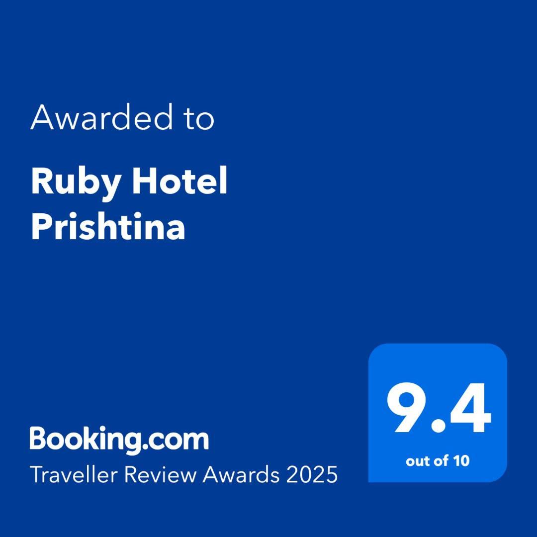 Ruby Hotel Prishtina Приштина Экстерьер фото